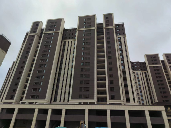 海盛湖濱豪庭外墻保溫項目